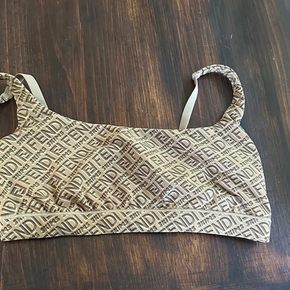 Fendi Skims Brown Bralette - Picture 6 of 7